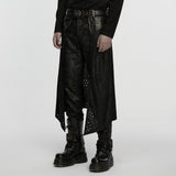 Punkiger, zerfetzter Strickkilt