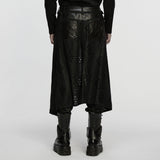 Punkiger, zerfetzter Strickkilt