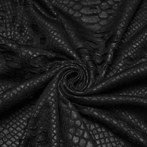 Punkiger, zerfetzter Strickkilt