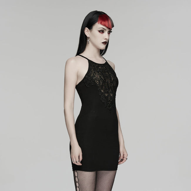 Gothic-sexy Slipkleid