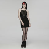 Gothic-sexy Slipkleid