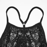 Gothic-sexy Slipkleid