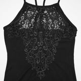 Gothic-sexy Slipkleid