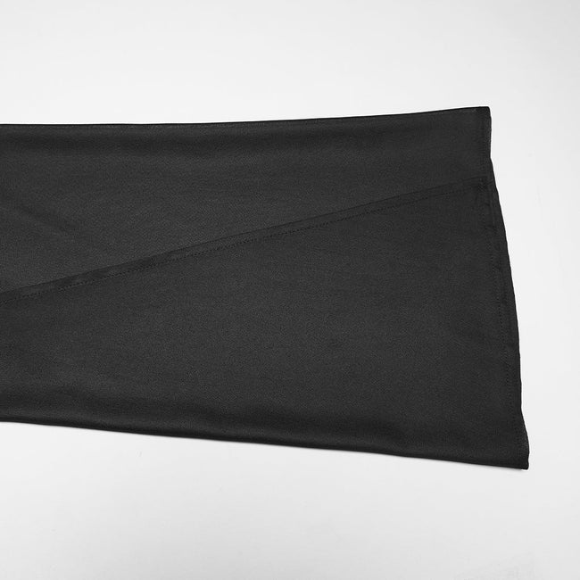 Gothic-Kleid mit schulterfreiem V-Ausschnitt