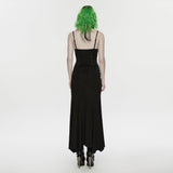 Punk-Fischschuppen-Netzkleid