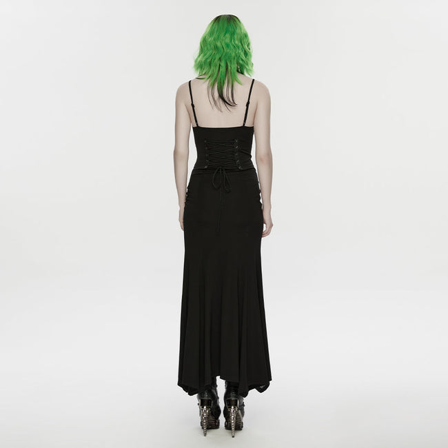 Punk-Fischschuppen-Netzkleid