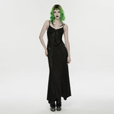 Punk-Fischschuppen-Netzkleid