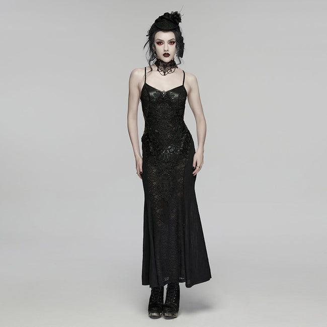 Gothic-Aufkleber-Slipkleid