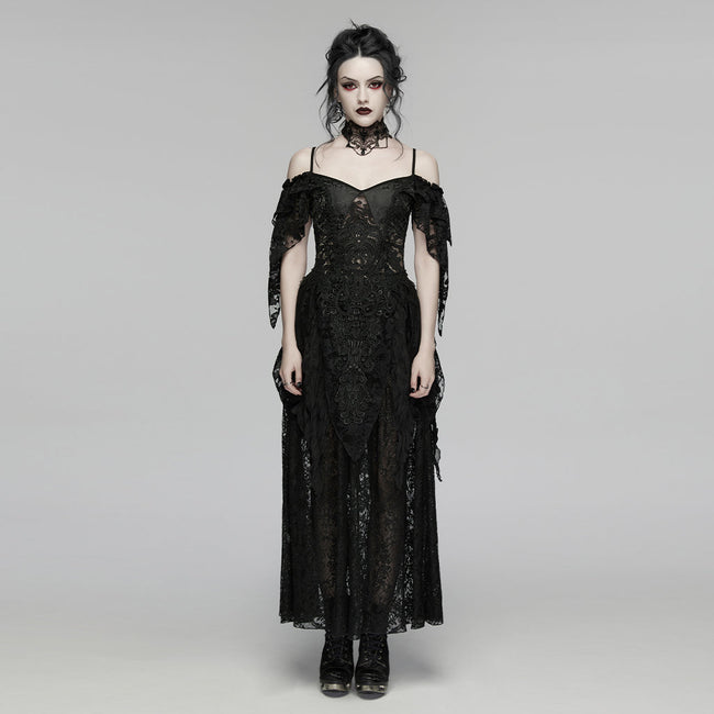 Gothic-Lagenkleid