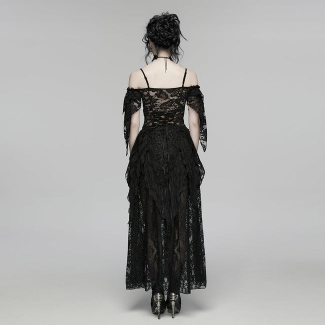 Gothic-Lagenkleid