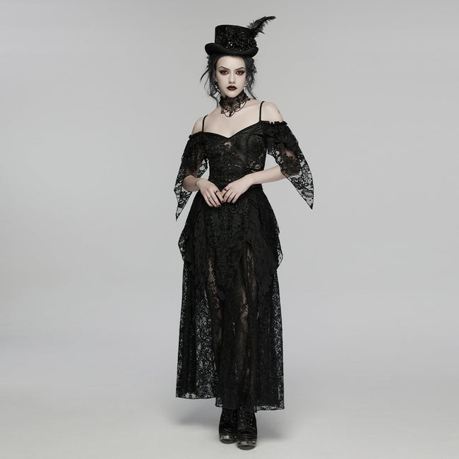 Gothic-Lagenkleid