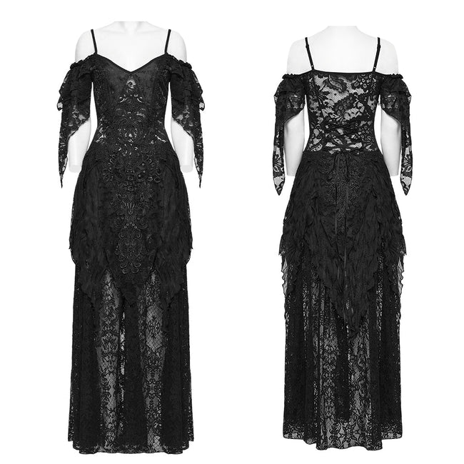 Gothic-Lagenkleid