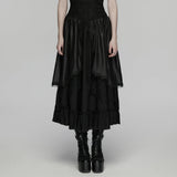 Mehrlagiger Rock im Wald-Gothic-Stil