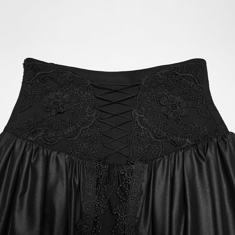 Mehrlagiger Rock im Wald-Gothic-Stil
