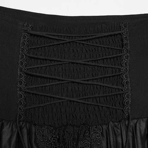 Mehrlagiger Rock im Wald-Gothic-Stil