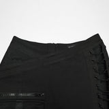 Cyberpunk-asymmetrischer Bodycon-Rock