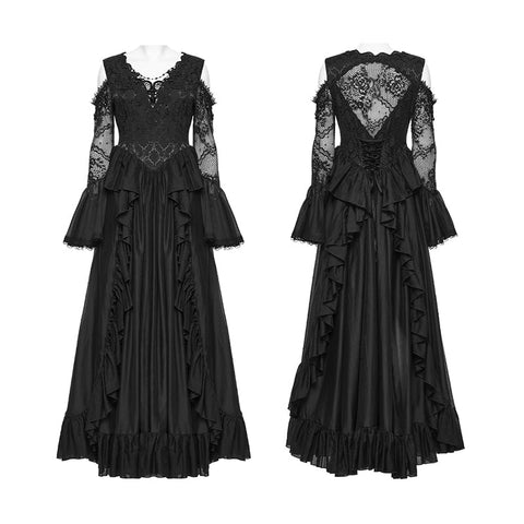 Wunderschönes Gothic-Feenkleid