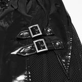 Punk-Lacklederkleid