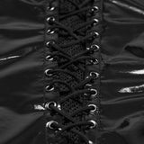 Punk-Lacklederkleid