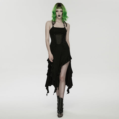 Punk-Neckholderkleid