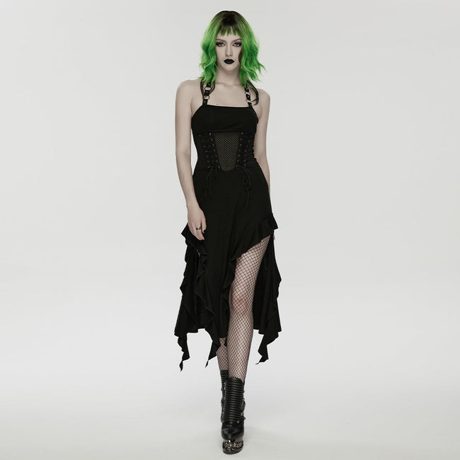 Punk-Neckholderkleid