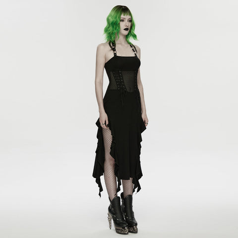 Punk-Neckholderkleid