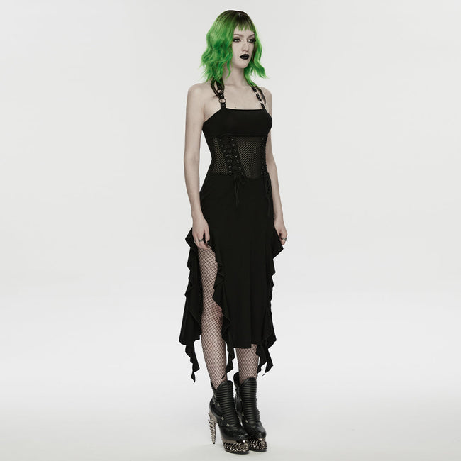 Punk-Neckholderkleid