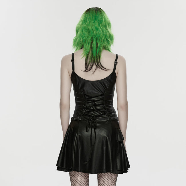Punk-A-Linien-Slipkleid