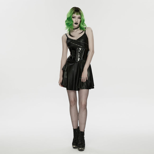Punk-A-Linien-Slipkleid