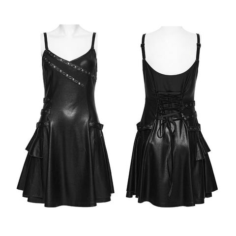 Punk-A-Linien-Slipkleid