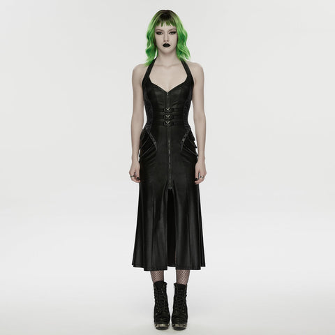 Cyberpunk-Lederkleid 2026