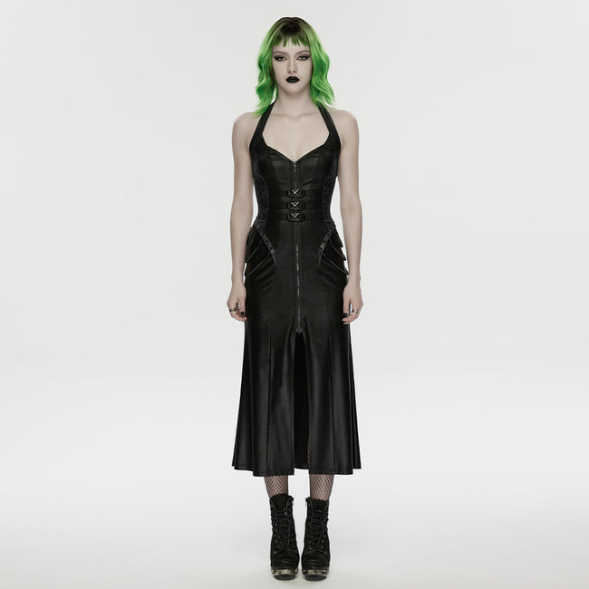 Cyberpunk-Lederkleid 2026