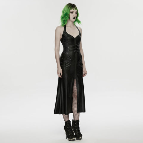 Cyberpunk-Lederkleid 2026