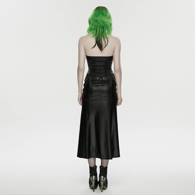 Cyberpunk-Lederkleid 2026