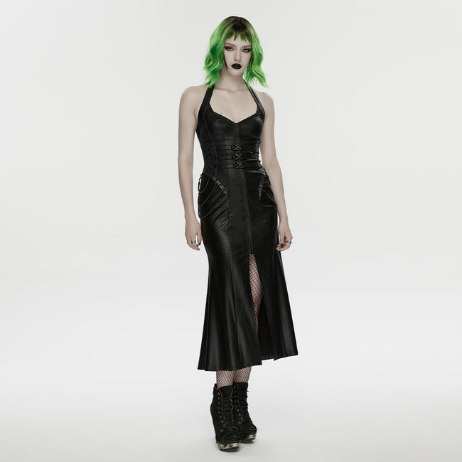Cyberpunk-Lederkleid 2026