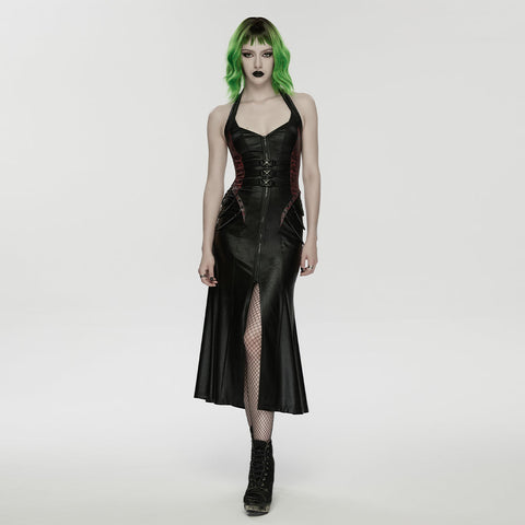 Cyberpunk-Lederkleid 2026