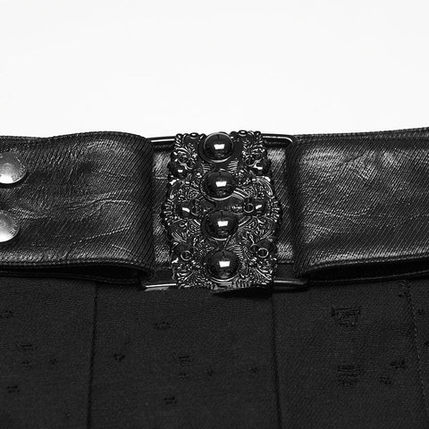 Punkiger, unregelmäßiger Jeansrock für Herren
