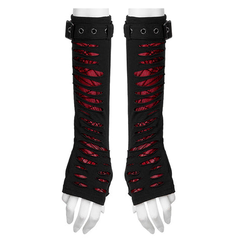 Handschuhe im Goth-Schnitt