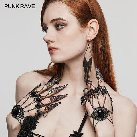Goth Fingerarmband