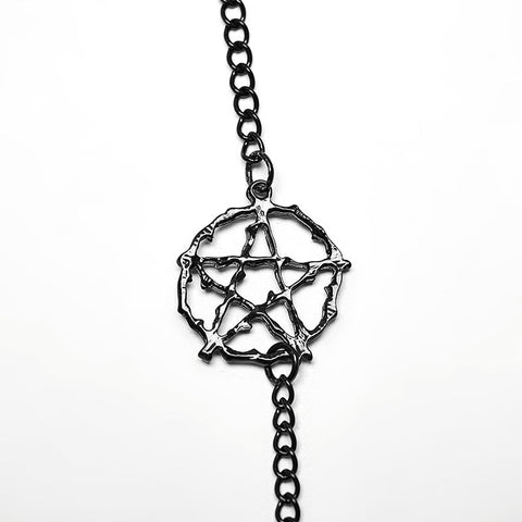 Goth-Kristall-Quastenketten