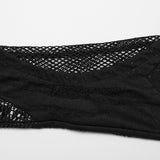 Schlanke lange Beinwärmer aus Punk-Perspektive