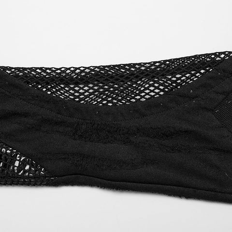 Schlanke lange Beinwärmer aus Punk-Perspektive