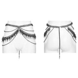 PUNK Spike Taille Metallkette