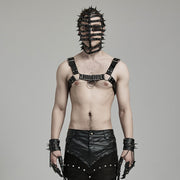 Punk-Harnisch aus PU-Leder