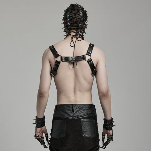 Punk-Harnisch aus PU-Leder