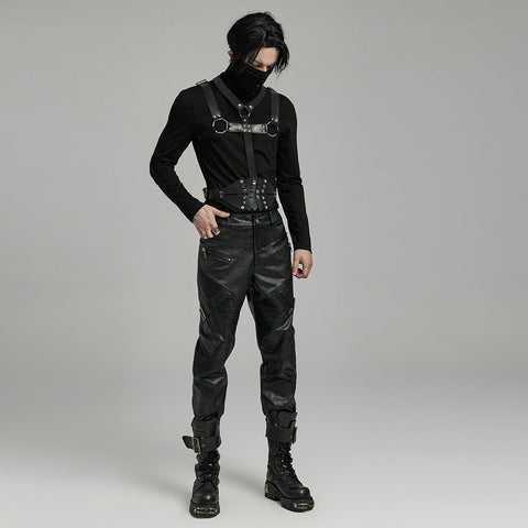 Punk Harness & Gürtel 2 in 1 Accessoire