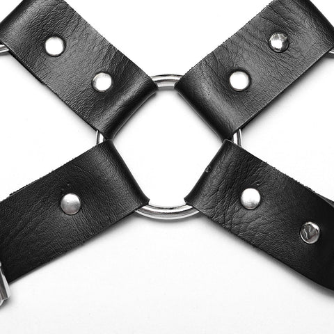Punk Harness & Gürtel 2 in 1 Accessoire