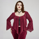 Punk Blood Butterfly Quastenhalsband