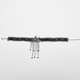 Punk Blood Butterfly Quastenhalsband