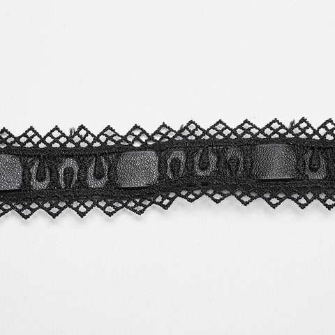 Punk Blood Butterfly Quastenhalsband